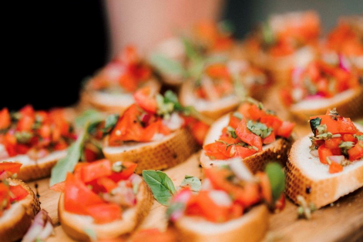 a close up of a slice of pizza